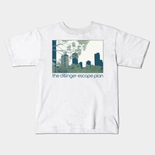 The Dillinger Escape Plan === Original Retro Art Kids T-Shirt